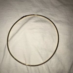 gold choker